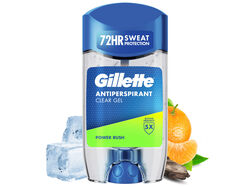 DESODORIZANTE STICK GILLETTE CLEAR GEL POWER RUSH 70 ML