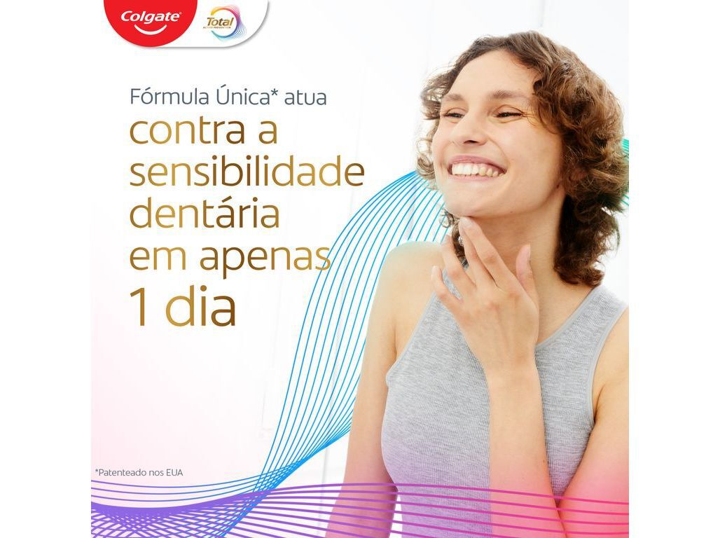 PASTA DE DENTES PROTE&Ccedil;&Atilde;O TOTAL AVAN&Ccedil;ADA SENSIBILIDADE COLGATE 75ML image number 3