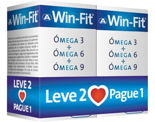 SUPLEMENTO WIN-FIT OMEGA 3 + 6 + 9 2X30 CAPSULAS LEVE 2 PAGUE 1 image number 0