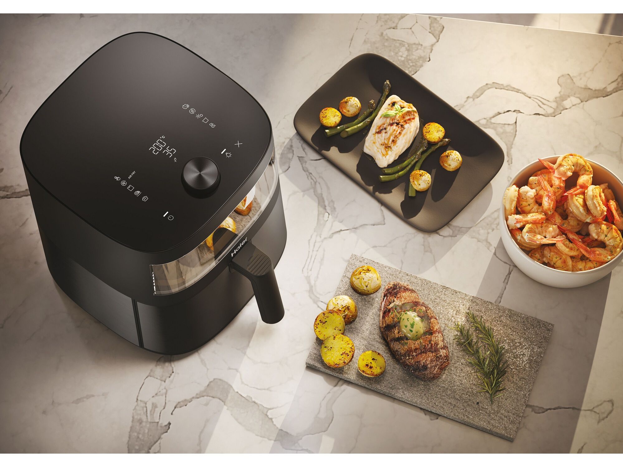 FRITADEIRA SEM &Oacute;LEO HAIER HAF5TWA3 011 S&Eacute;RIE 5 (7L COM ACESS&Oacute;RIOS) image number 6