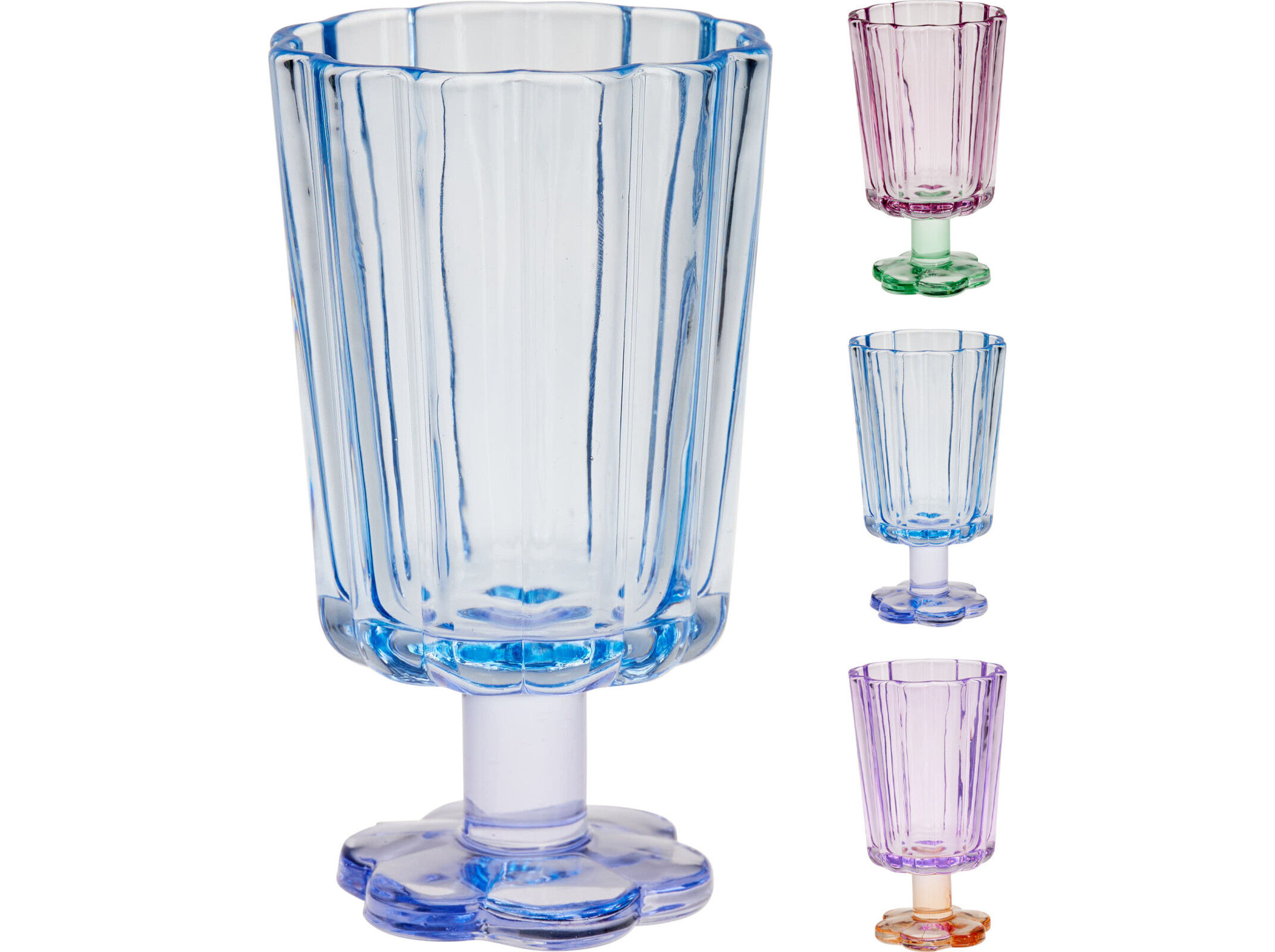 COPO VINHO 230ML CORES SORTIDAS image number 1