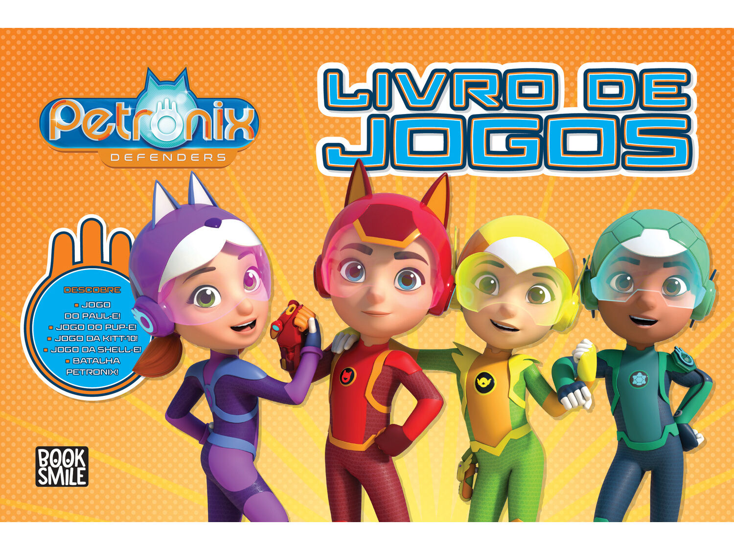 LIVRO PETRONIX DEFENDERS: LIVRO DE JOGOS image number 0