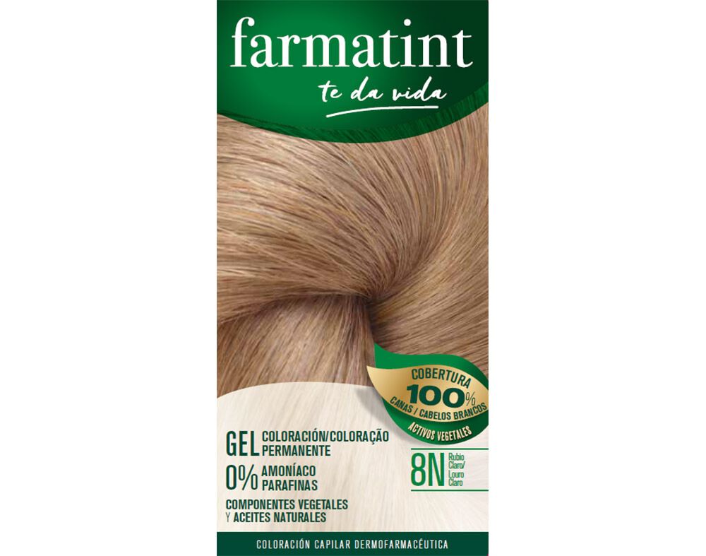 COLORA&Ccedil;&Atilde;O FARMATINT 8N LOURO CLARO 135ML image number 0