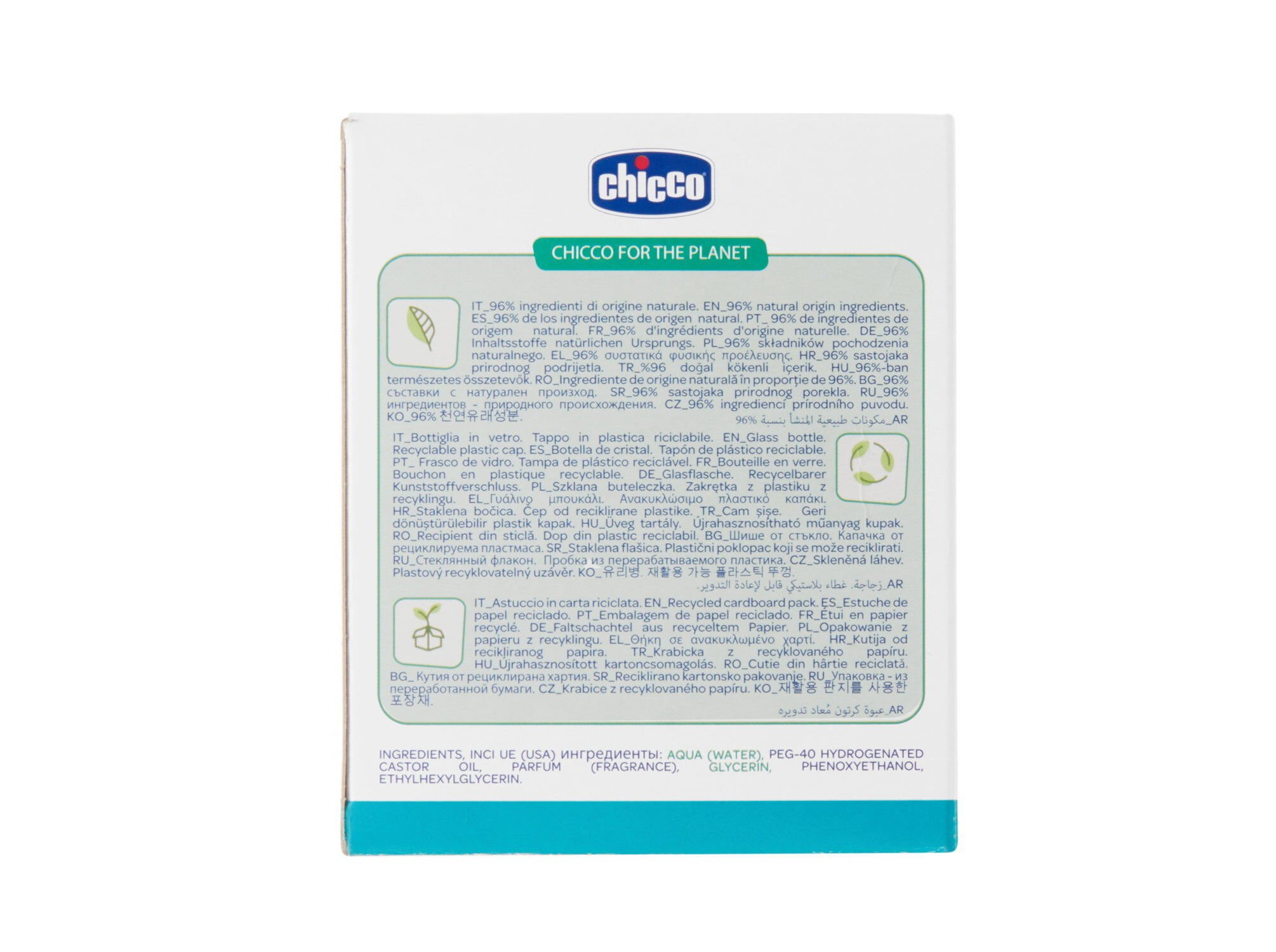 &Aacute;GUA PERFUMADA CHICCO DELICADA 100ML image number 1