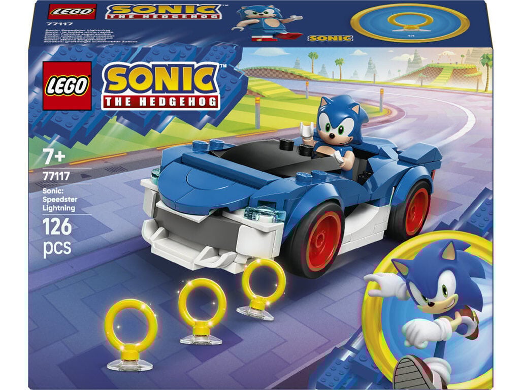 SONIC: SPEEDSTER LIGHTNING LEGO SONIC 77117