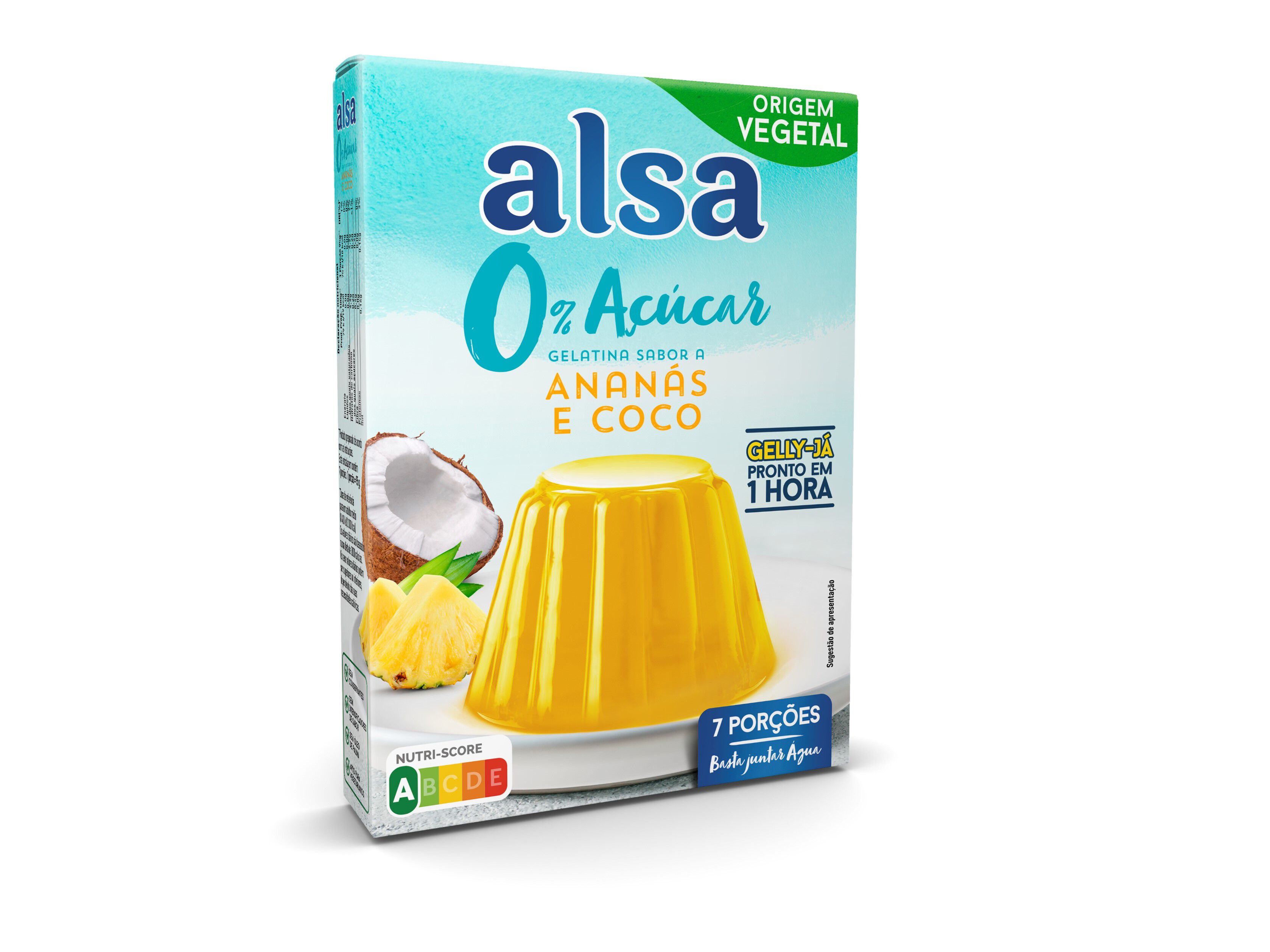 GELATINAS ALSA 0% ANAN&Aacute;S COCO 42G image number 0