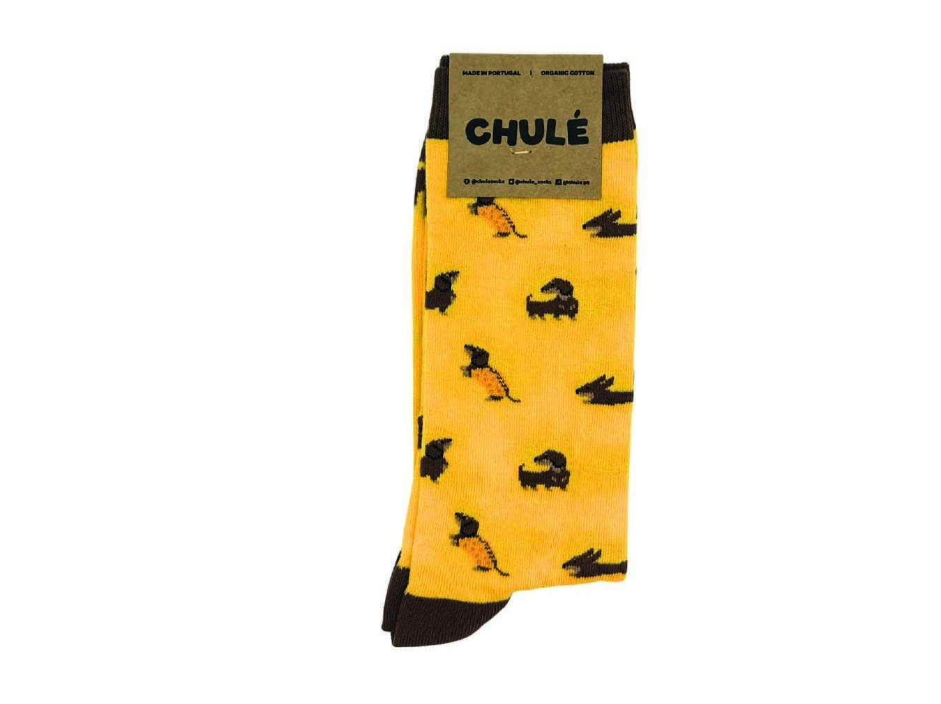 MEIAS FANTASIA CHUL&Eacute; TAM.41-46 C&Atilde;O SALSICHA image number 1