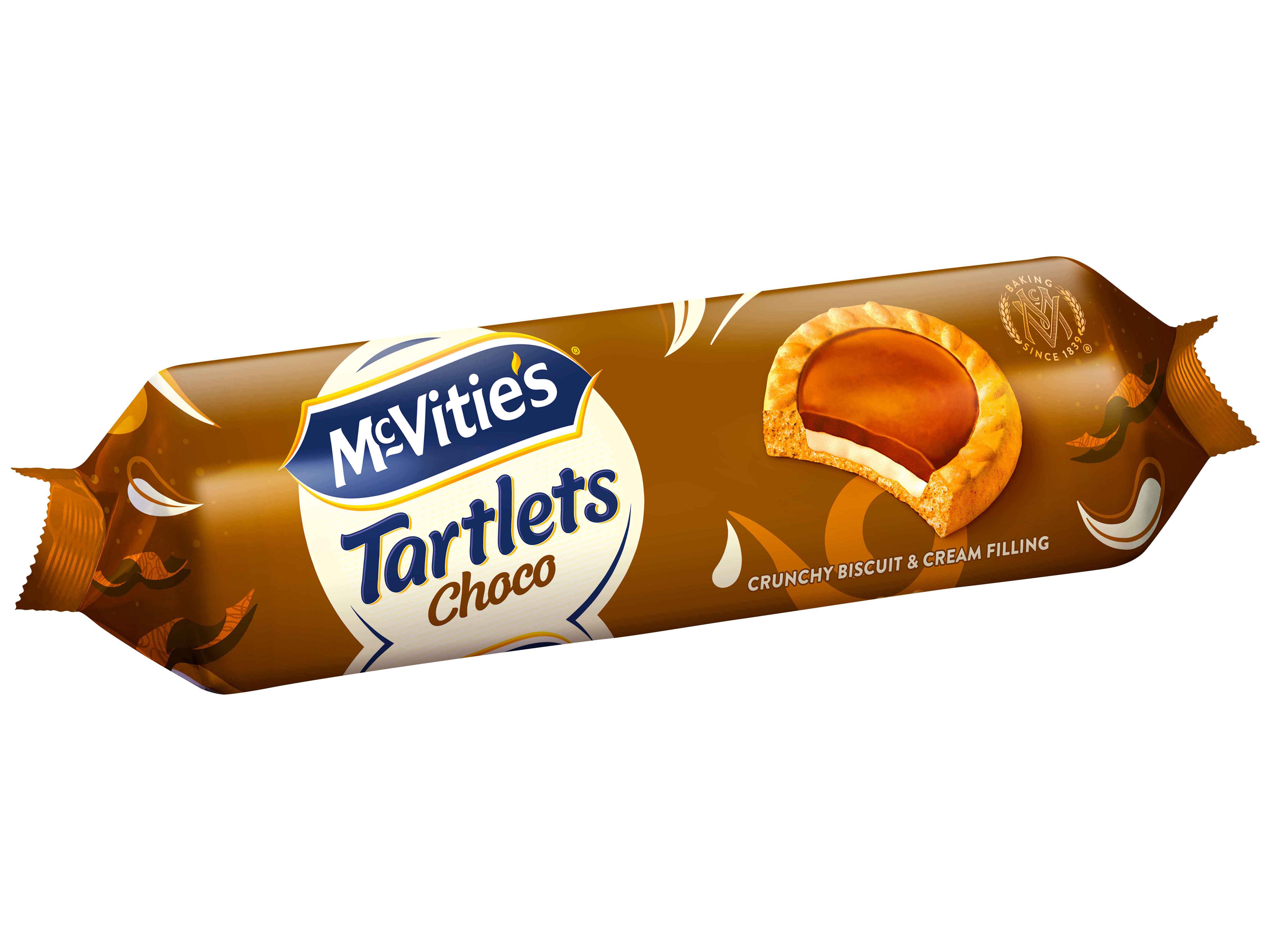 TARTELETES MCVITIE'S CHOCOLATE RECHEIO LEITE 100 G image number 0