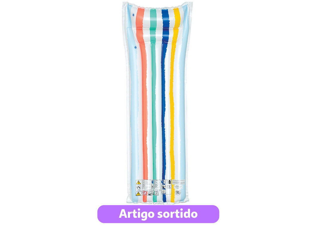COLCH&Atilde;O DE PRAIA ONE TWO FUN TROPICAL 170X54X15CM MODELOS SORTIDOS