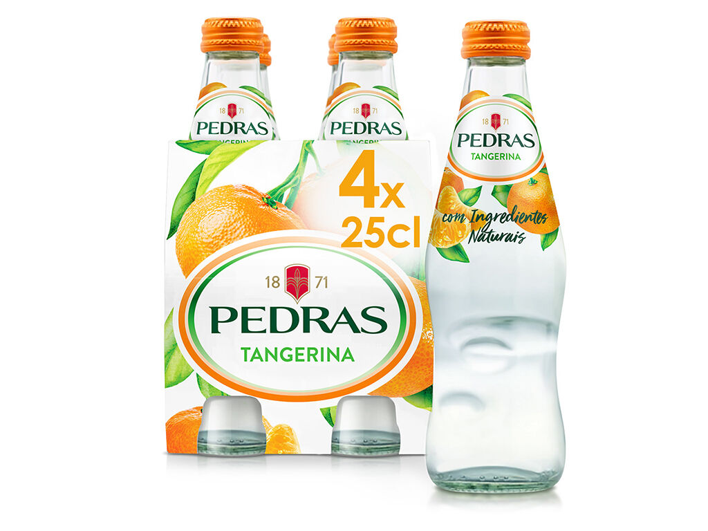 BEBIDA PEDRAS TANGERINA 4X0.25L