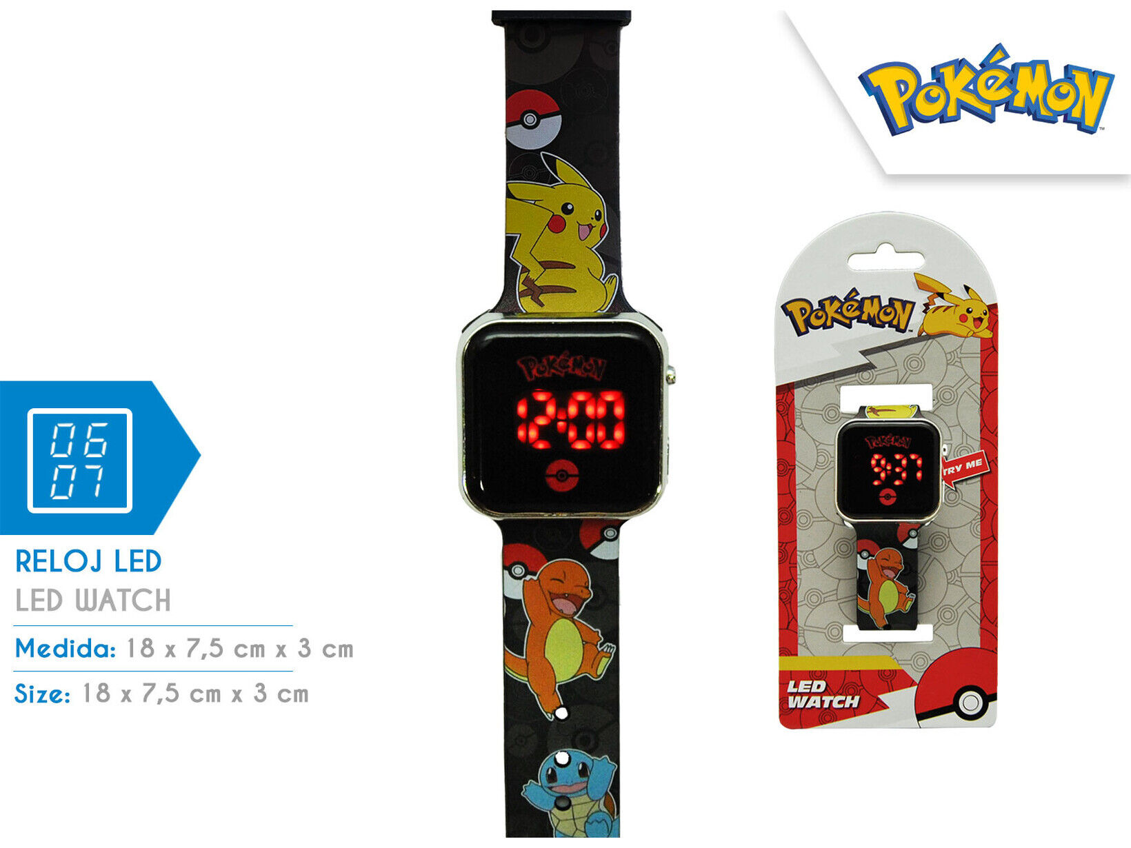 REL&Oacute;GIO LED POK&Eacute;MON