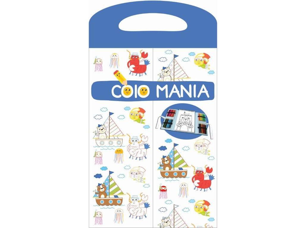 COLORMANIA LIVRO DE ATIVIDADES AZUL ESCURO image number 0