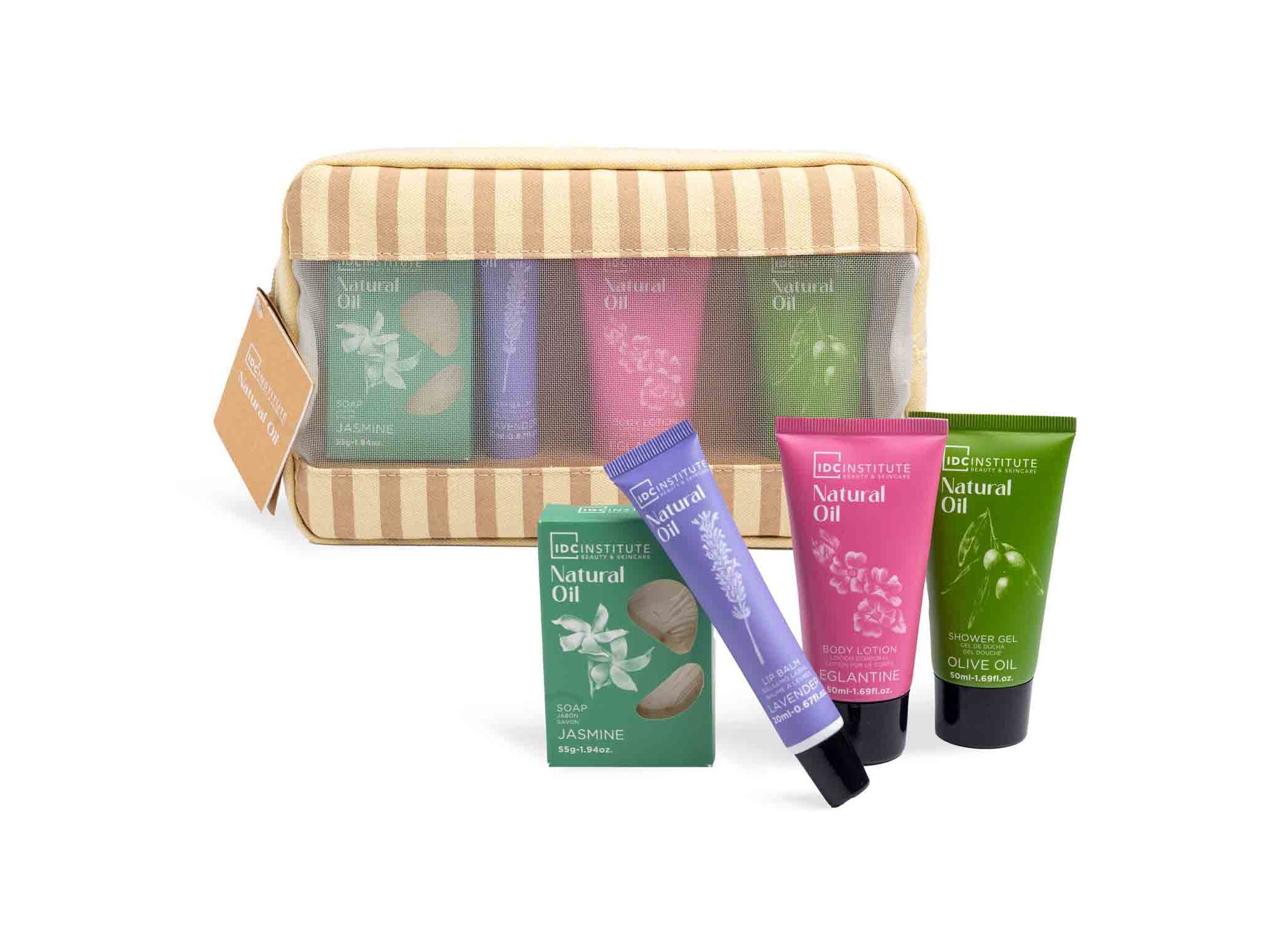 BOLSA NATURAL OIL IDC INSTITUTE 4PCS image number 0