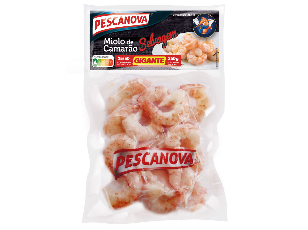 MIOLO DE CAMAR&Atilde;O PESCANOVA GIGANTE 15-30 250G image number 1