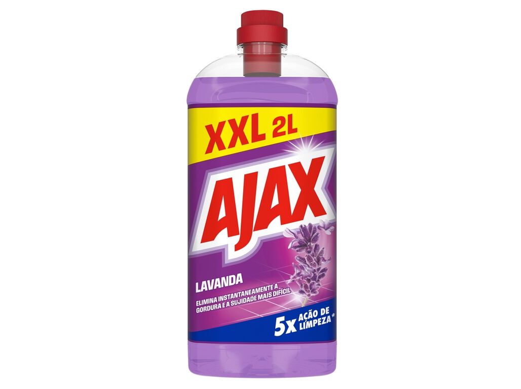 LAVA TUDO AJAX LAVANDA 2L image number 0