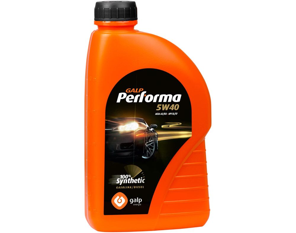 &Oacute;LEO DE MOTOR GALP PERFORMA 5W40 1L image number 0