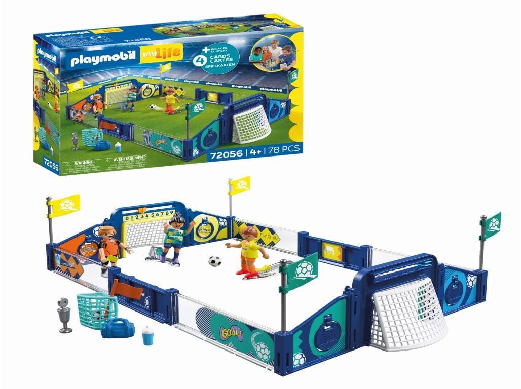 EST&Aacute;DIO DE FUTEBOL PLAYMOBIL 72056 image number 1