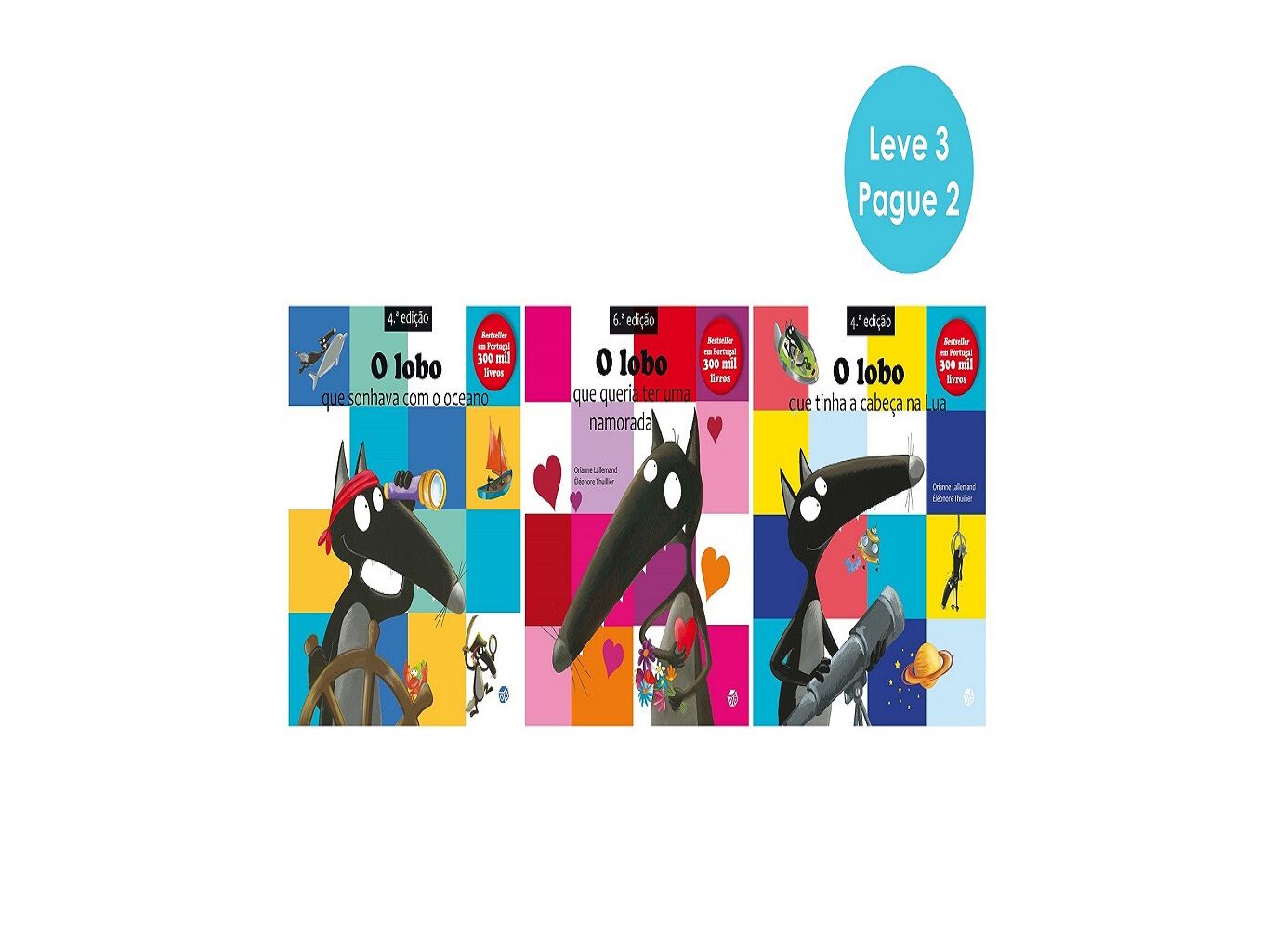 LIVRO O LOBO : LIVROS DE HIST&Oacute;RIAS DE ORIANNE LALLEMAND image number 0