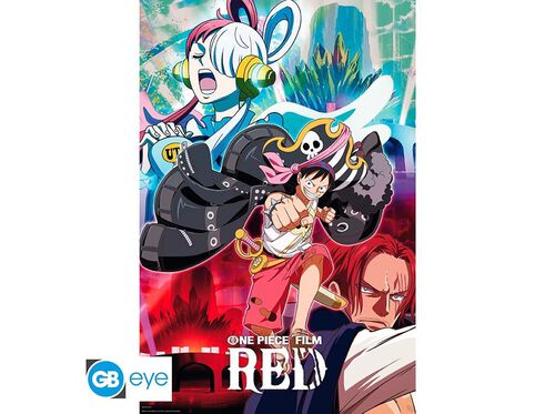 POSTER OP RED GB EYE ONE PIECE 91.5 X 61CM image number 0