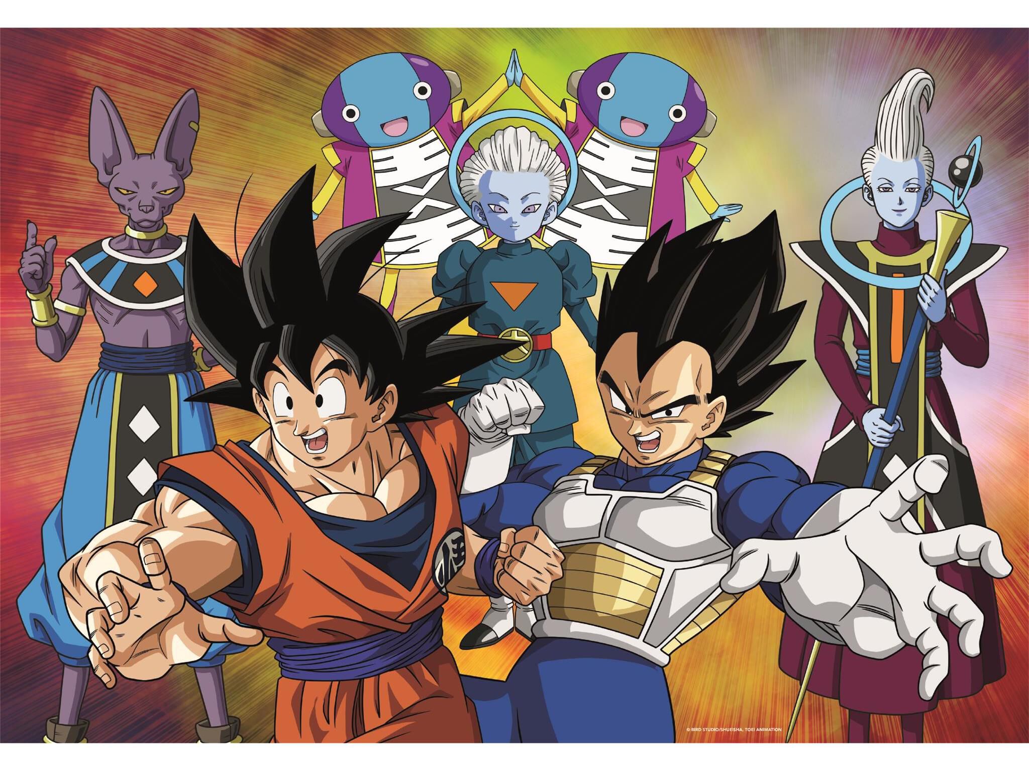 PUZZLE ANIME CLEMENTONI DRAGONBALL CUBE 500 PE&Ccedil;AS image number 1