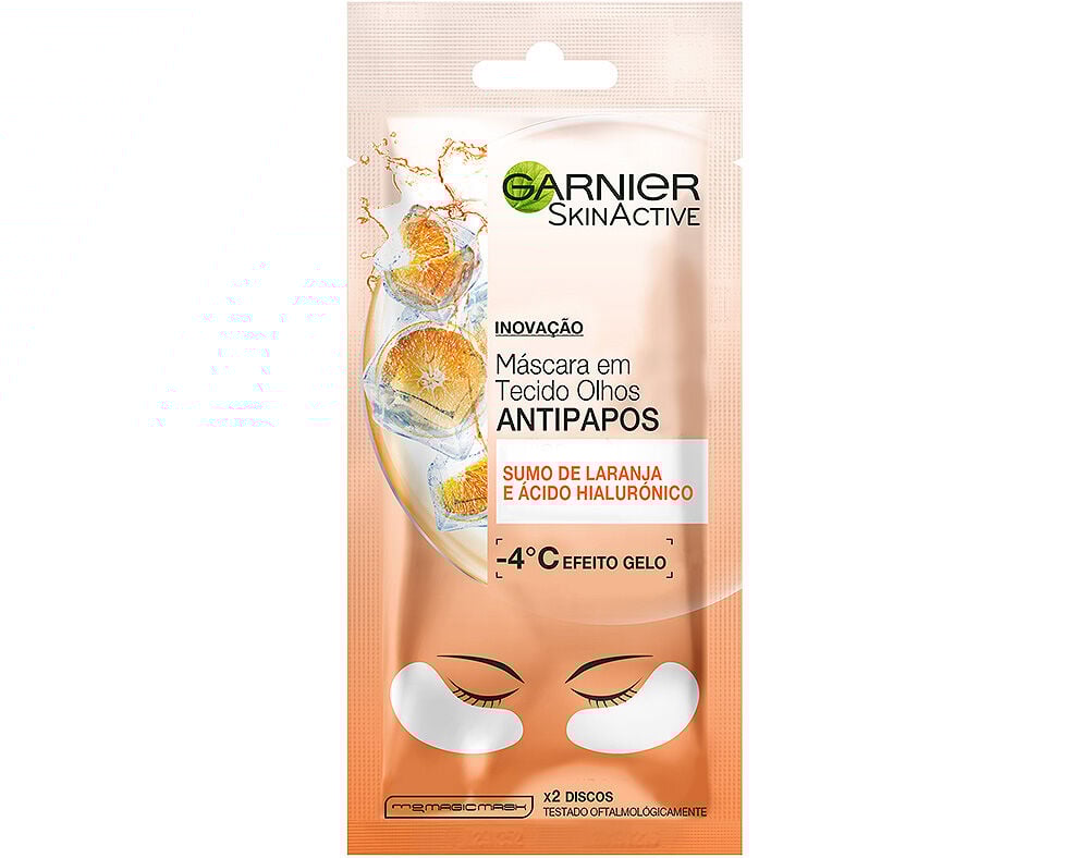M&Aacute;SCARA GARNIER TECIDO OLHOS ANTIPAPOS 6G