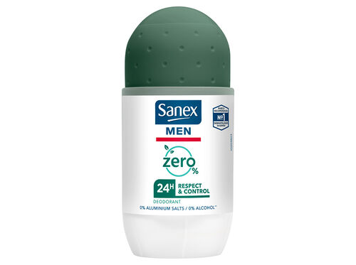 Desodorizante Roll-On Zero% Para Homem Pele Normal Sanex 50ml image number 0