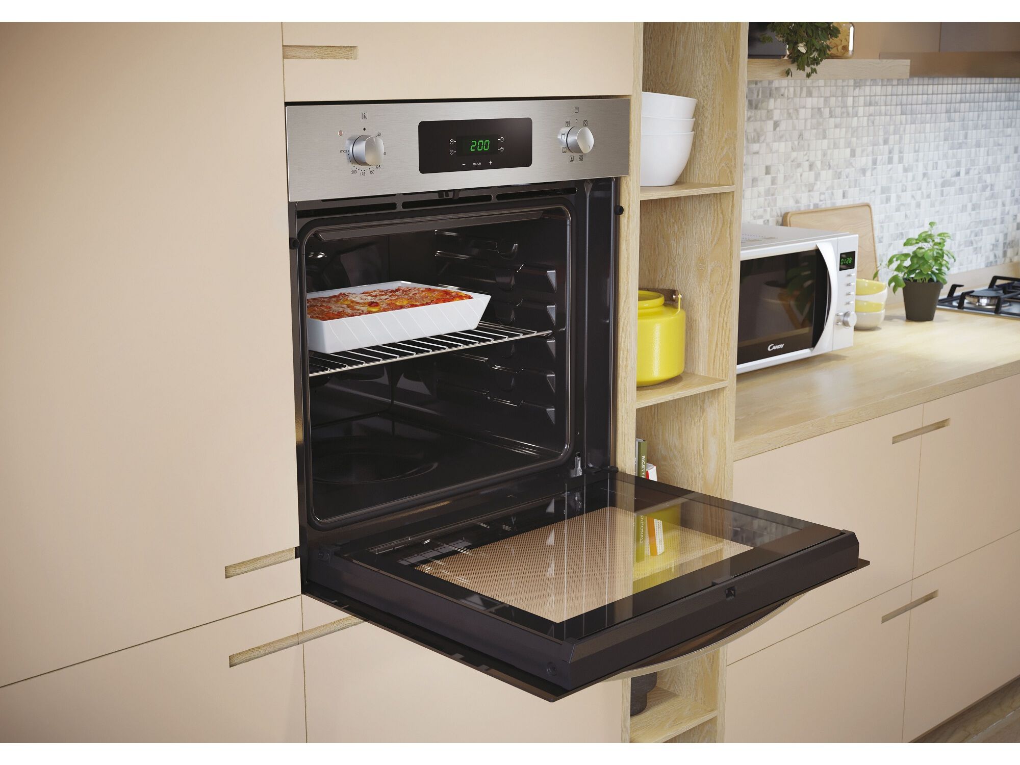 PACK FORNO E PLACA CANDY PCI25XCI642CBB image number 4