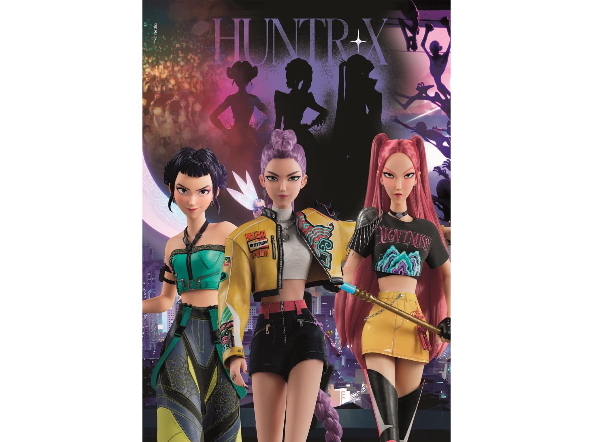 PUZZLE DEMON HUNTERS CLEMENTONI K-POP 500 PE&Ccedil;AS image number 1
