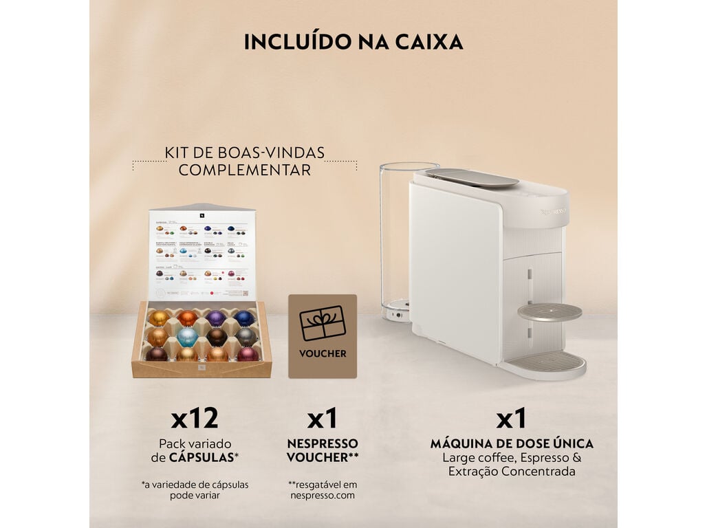 M&Aacute;QUINA DE CAF&Eacute; NESPRESSO DE'LONGHI VERTUO UP WHITE ENV200.W 1.4L image number 7