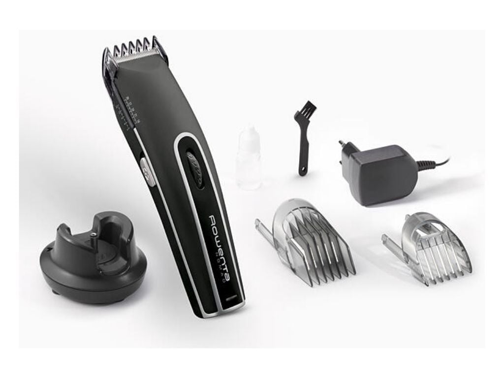 APARADOR DE CABELO SEM FIO ROWENTA TN1410F0/1 NOMAD PRETO image number 1