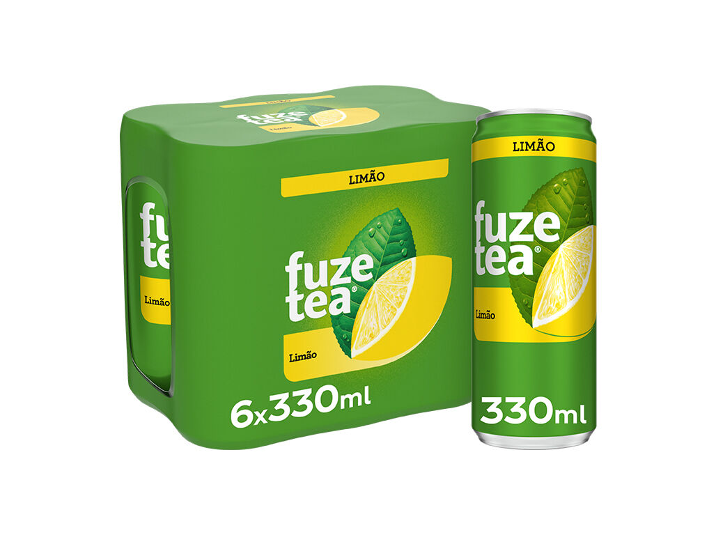 ICE TEA FUZE TEA LIM&Atilde;O 6X0.33L (SDR) image number 1