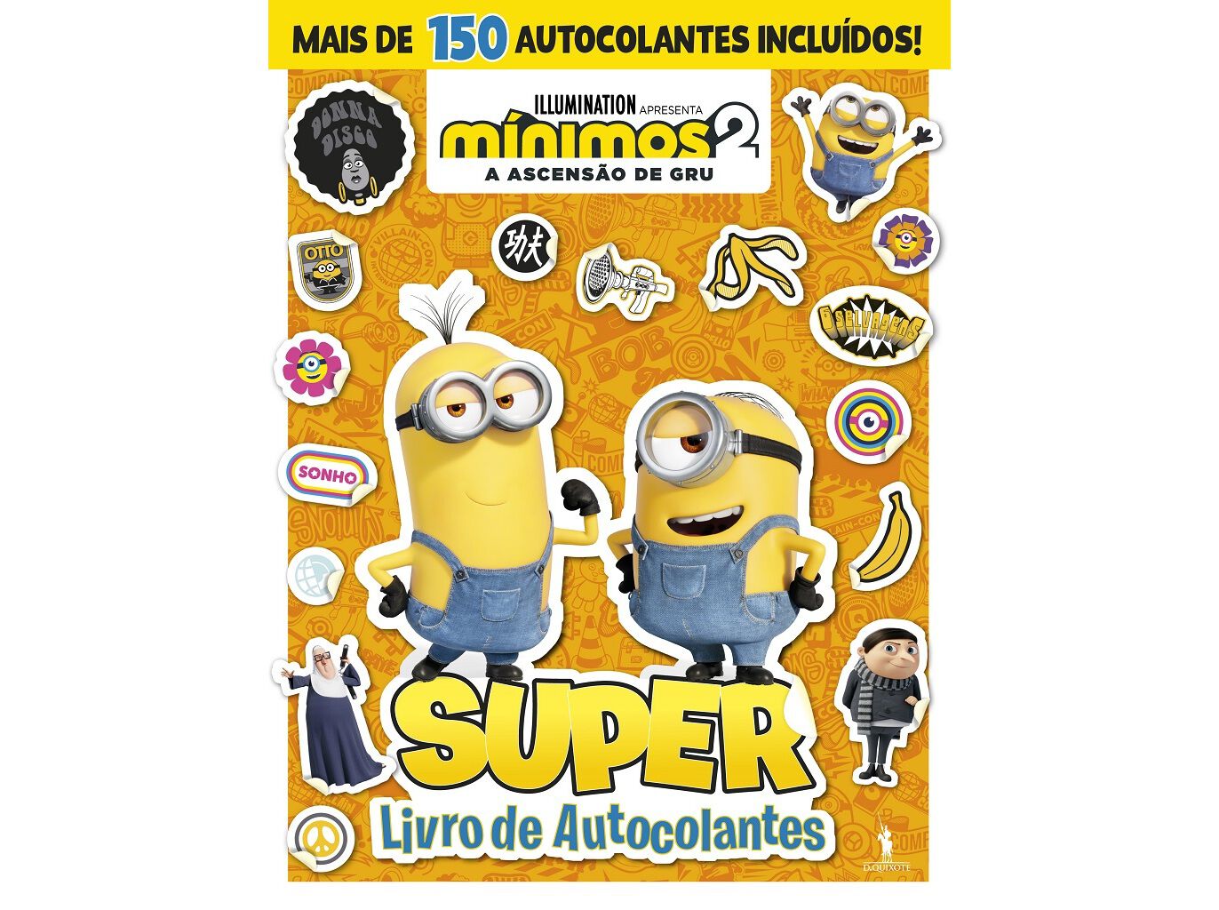 LIVRO M&Iacute;NIMOS 2 SUPER LIVRO DE AUTOCOLANTES image number 1