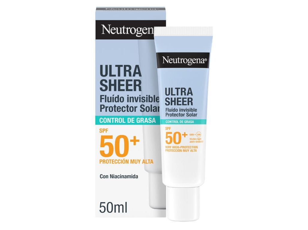 FLU&Iacute;DO NEUTROGENA ULTRASHEER OIL SPF50 50ML