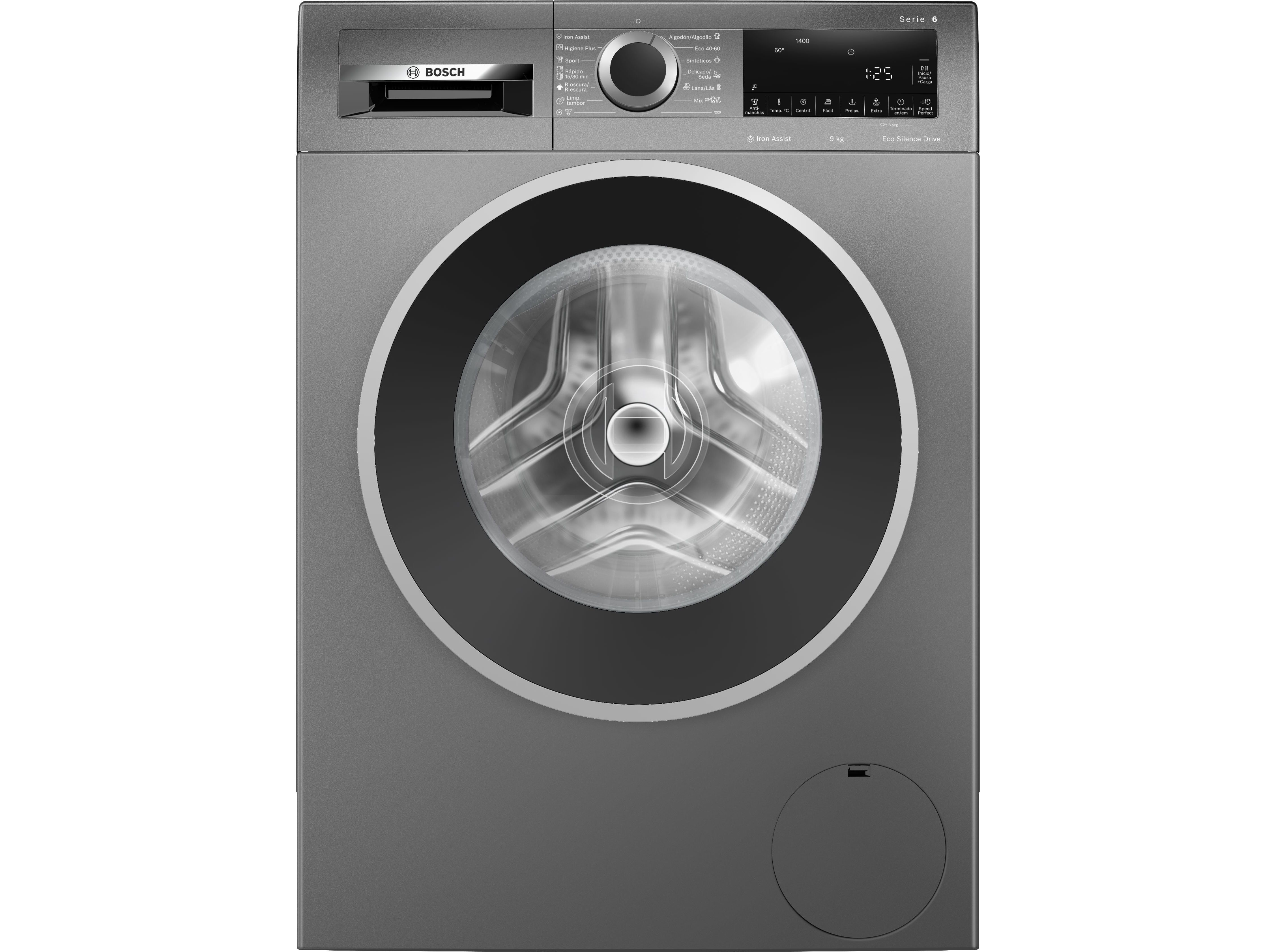 MAQ LAVAR ROUPA BOSCH WGG244ZRES SILVER 9KG