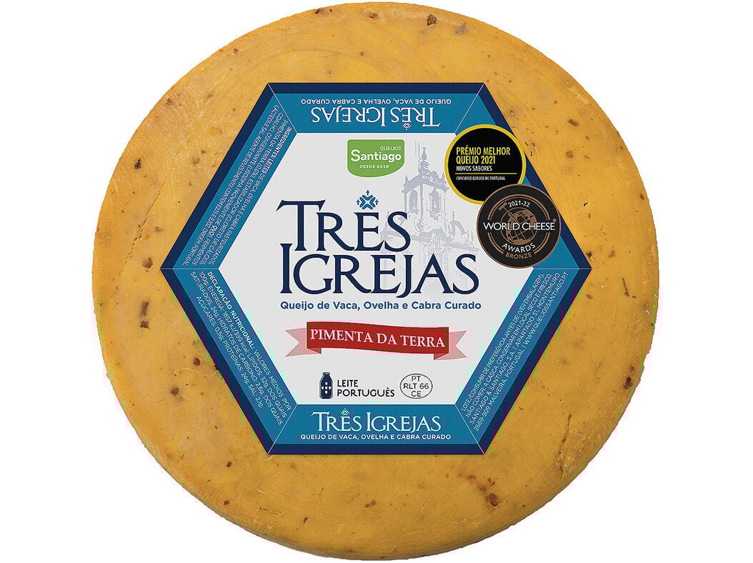 QUEIJO TR&Ecirc;S IGREJAS PIMENTA TERRA KG image number 1