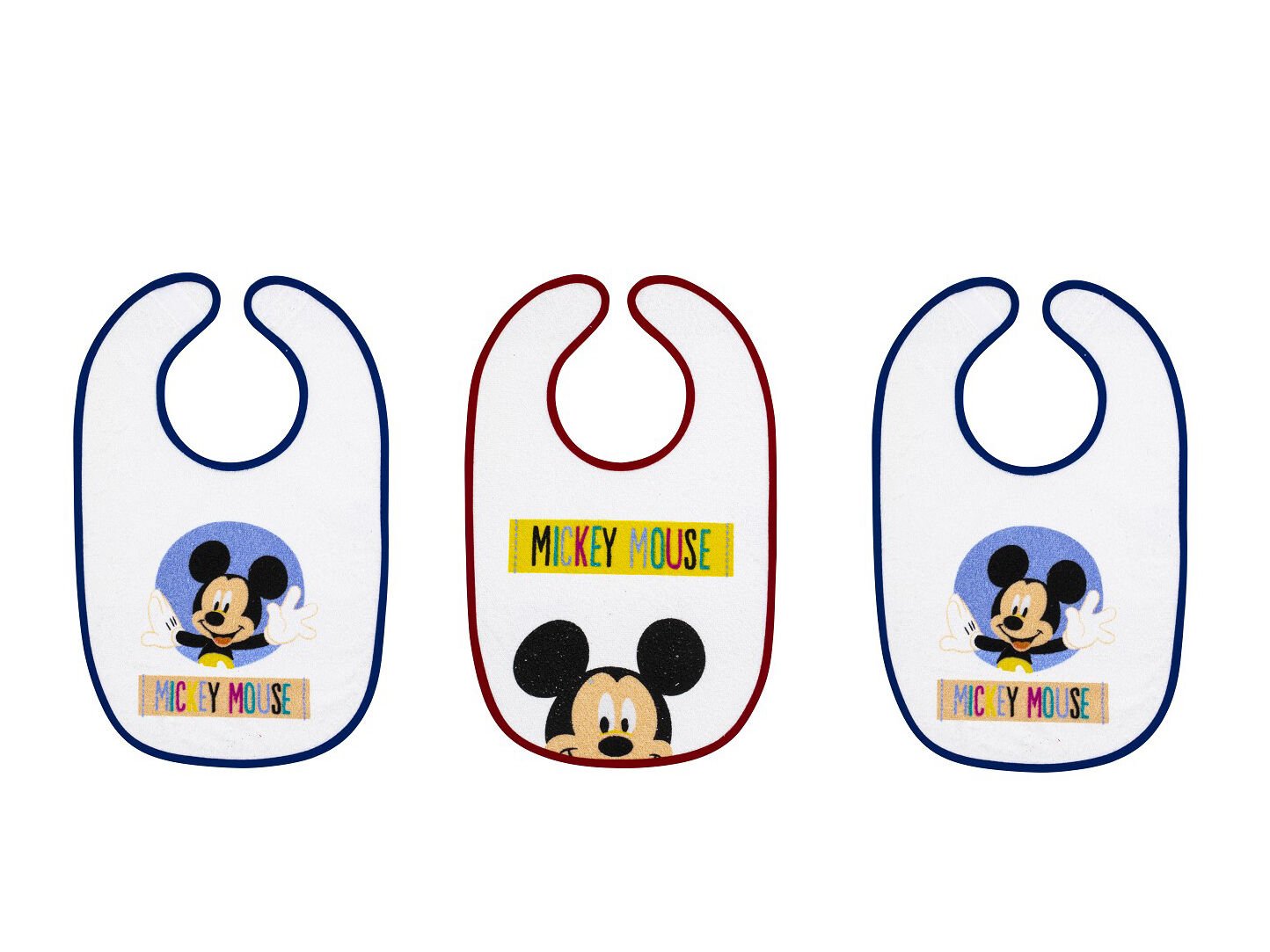 PACK 3 BABETES MICKEY 20X25CM