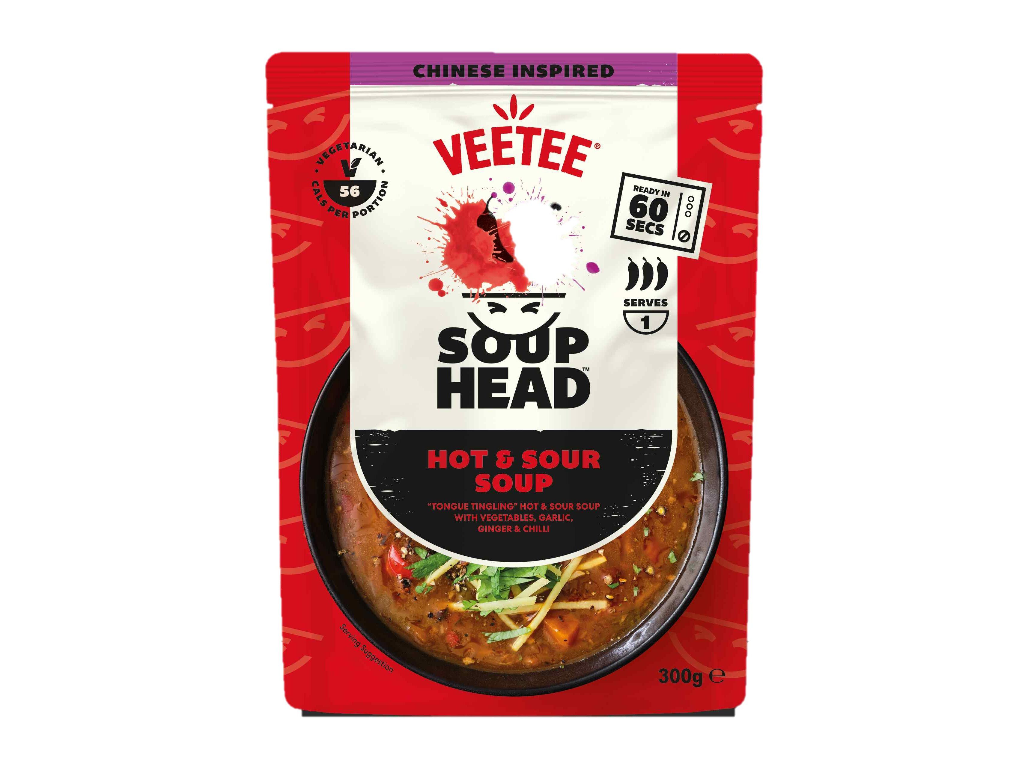 SOPA SOUP HEAD VEGETARIANA PICANTE AGRIDOCE 300G image number 0