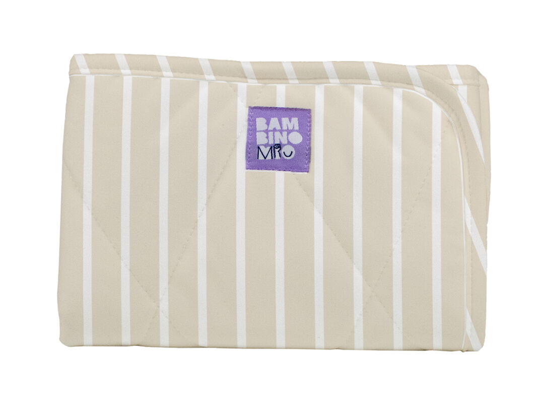 MUDA FRALDA BAMBINO MIO PORT&Aacute;TIL BEGE 1UN