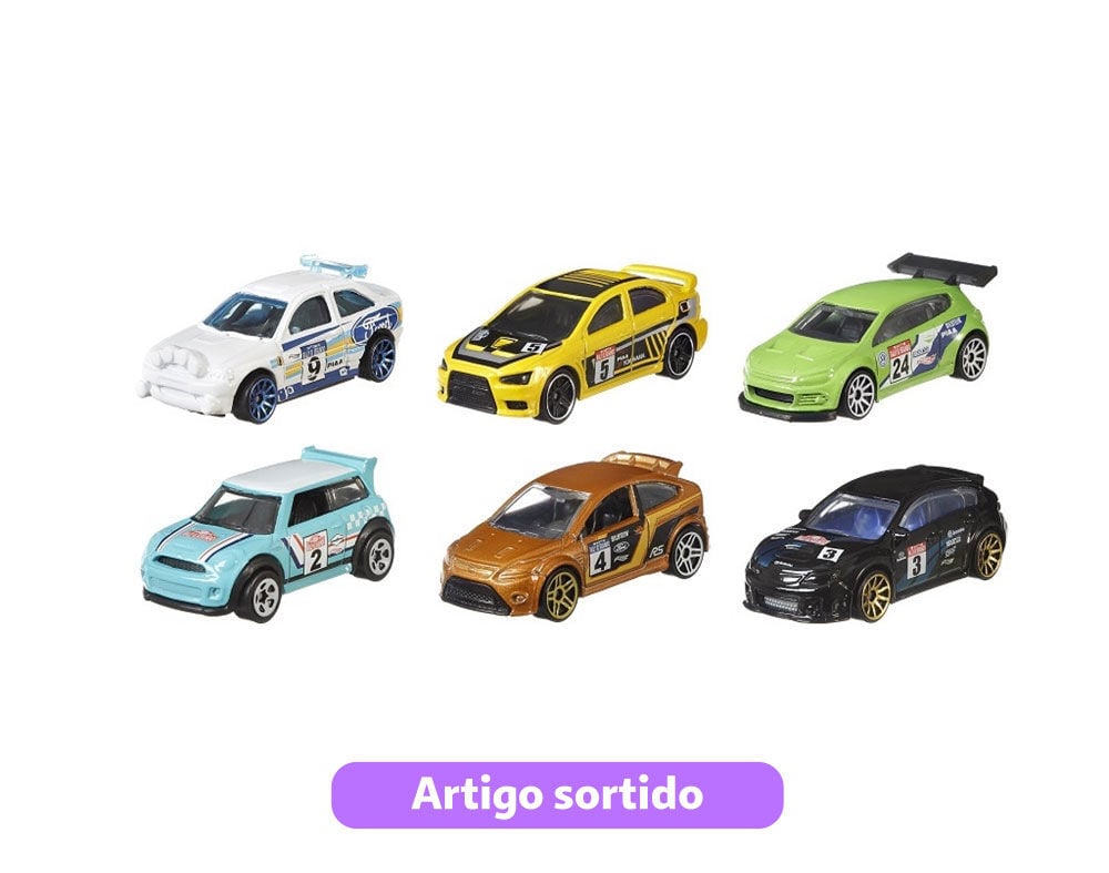 CARRINHOS AUTO TEM&Aacute;TICOS HOT WHEELS ESCALA 1:64 MODELOS SORTIDOS image number 0