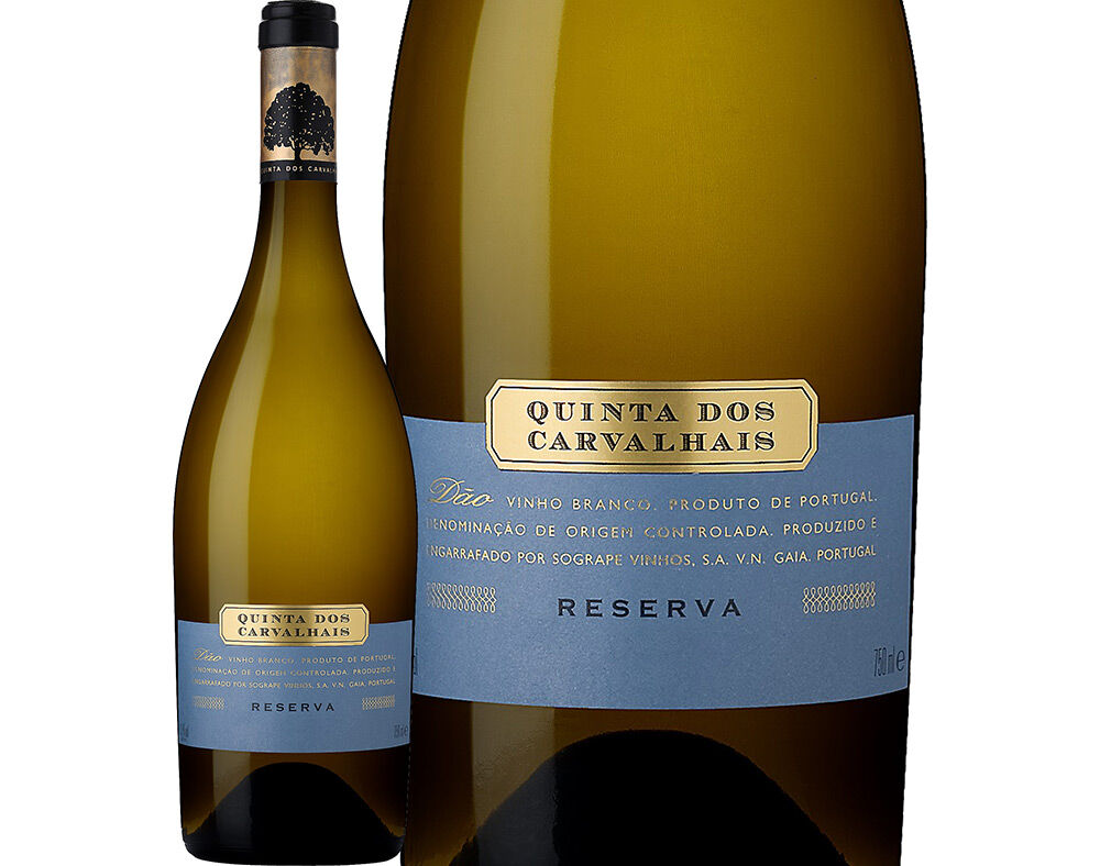 VINHO BRANCO QUINTA CARVALHAIS RESERVA D&Atilde;O 0.75L image number 0