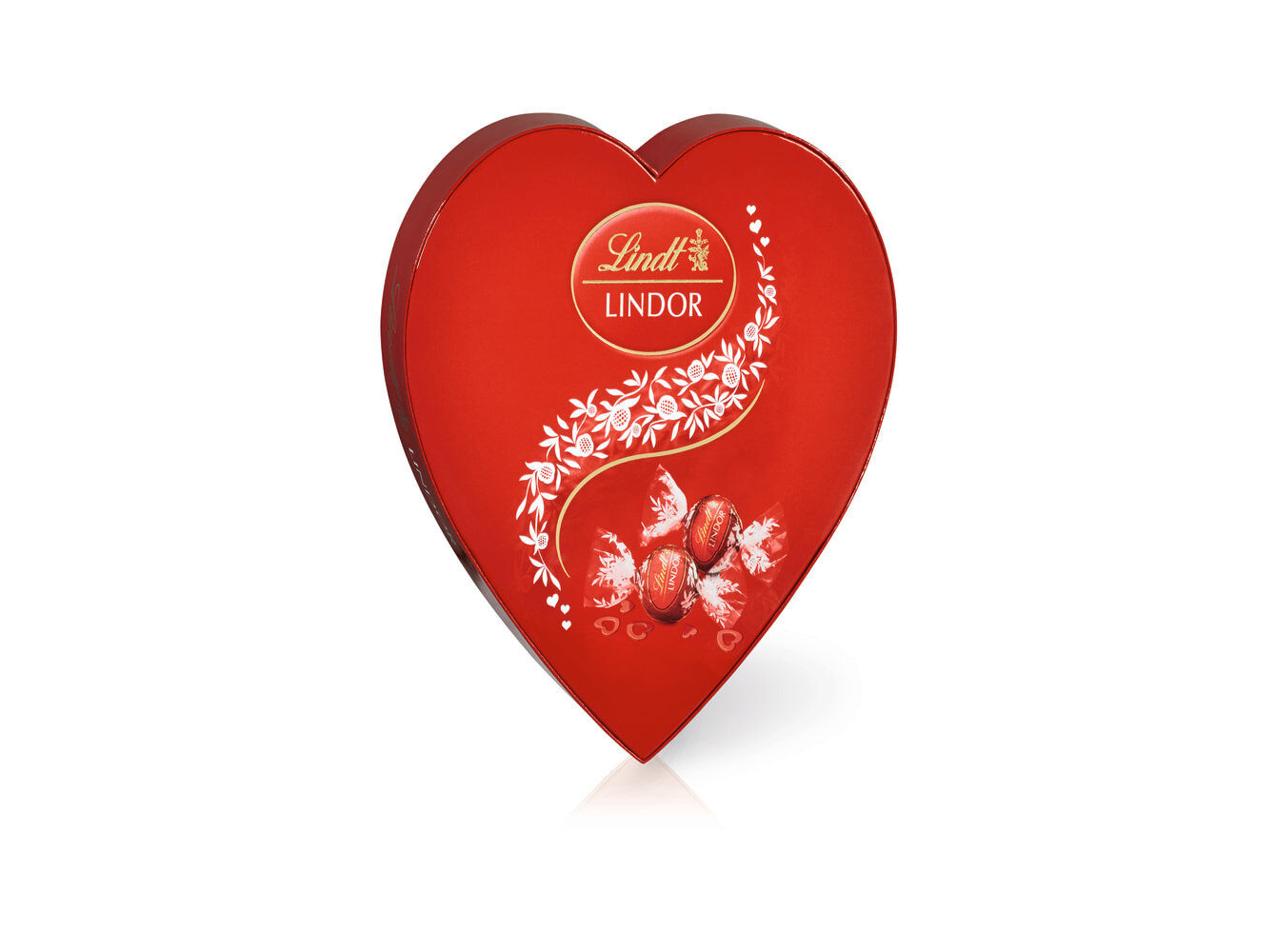 BOMBONS LINDT LINDOR CORA&Ccedil;&Atilde;O 200G image number 0