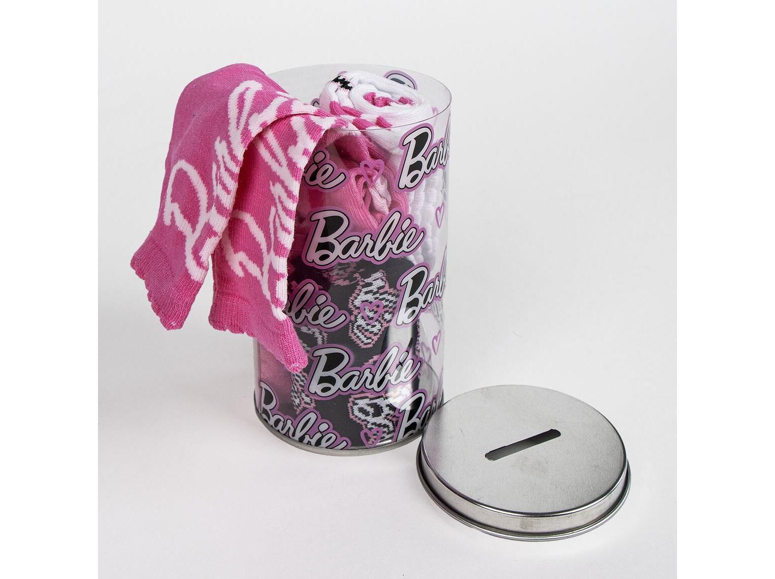 MEALHEIRO + 4 MEIAS BARBIE MODELOS SORTIDOS image number 1