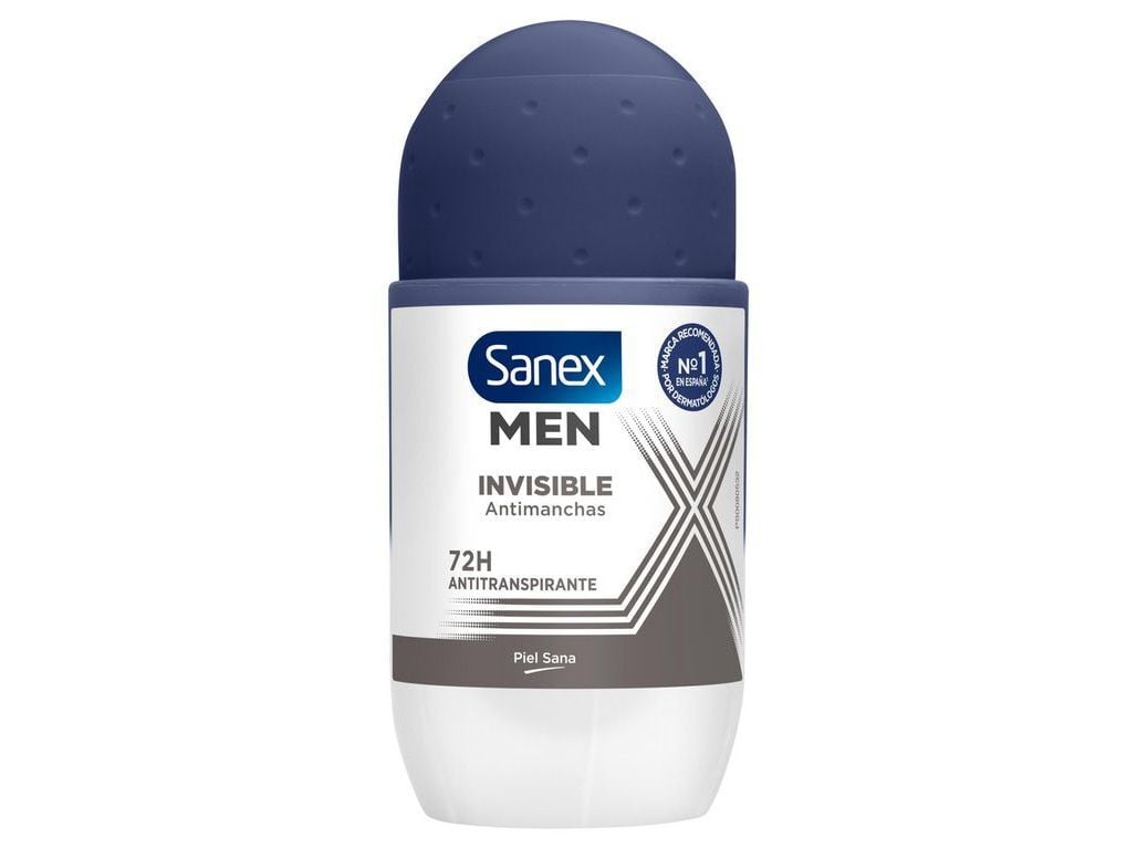 DESODORIZANTE ROLL-ON PARA HOMEM EFEITO INVIS&Iacute;VEL SANEX 50ML