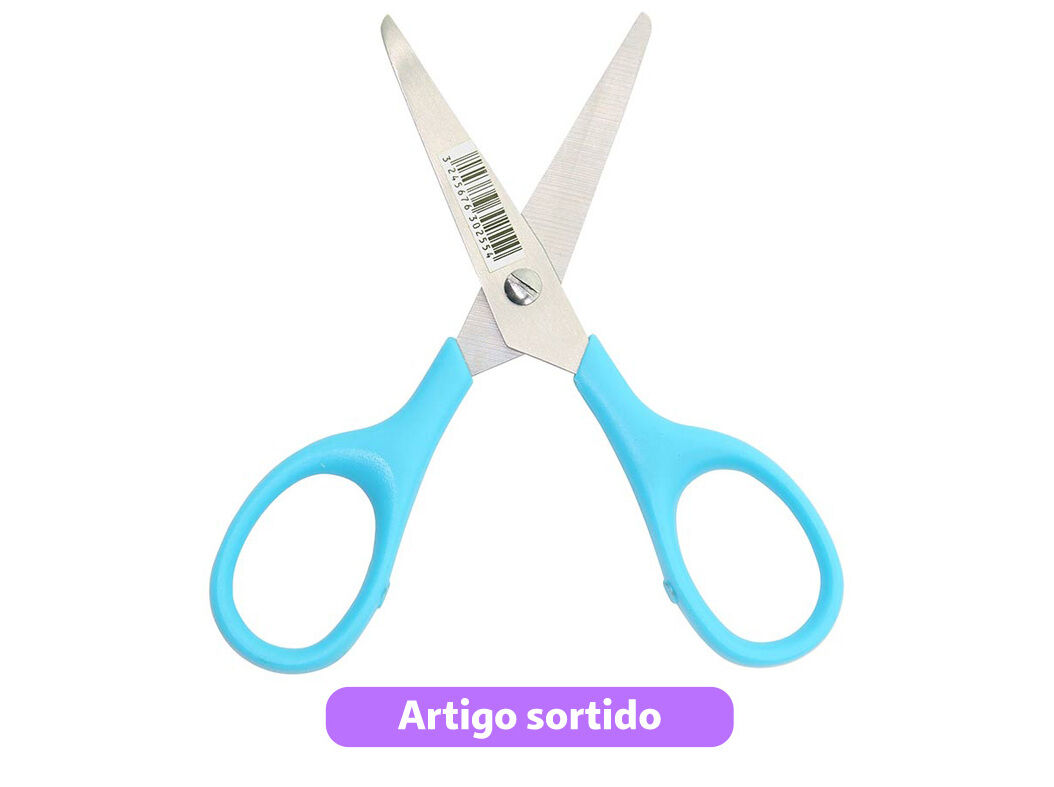 TESOURA POLEGAR 12CM CORES SORTIDAS image number 1