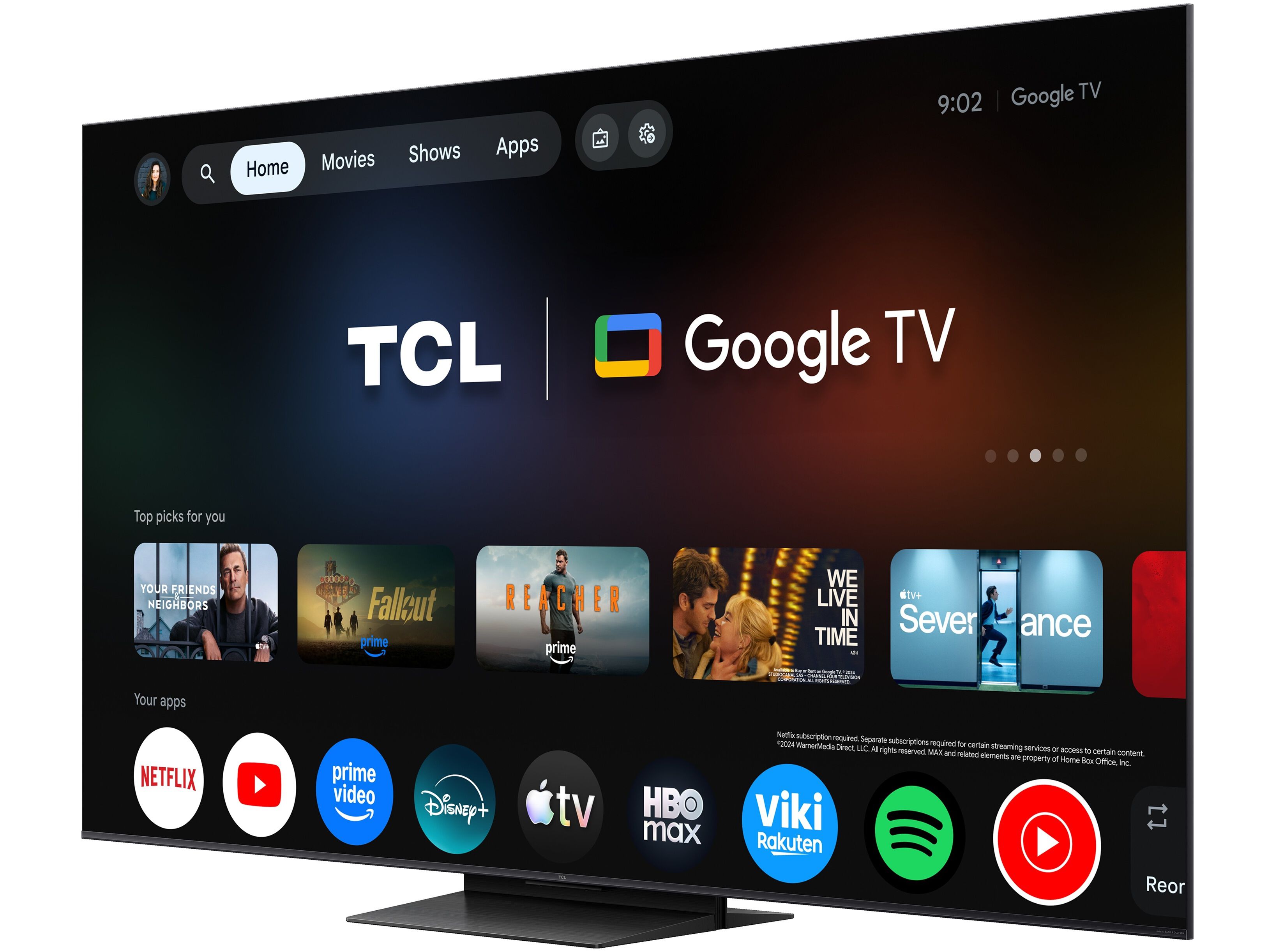 TV MINILED TCL 65C7L SQD ( 65" 144HZ GOOGLE TV 165CM) image number 5