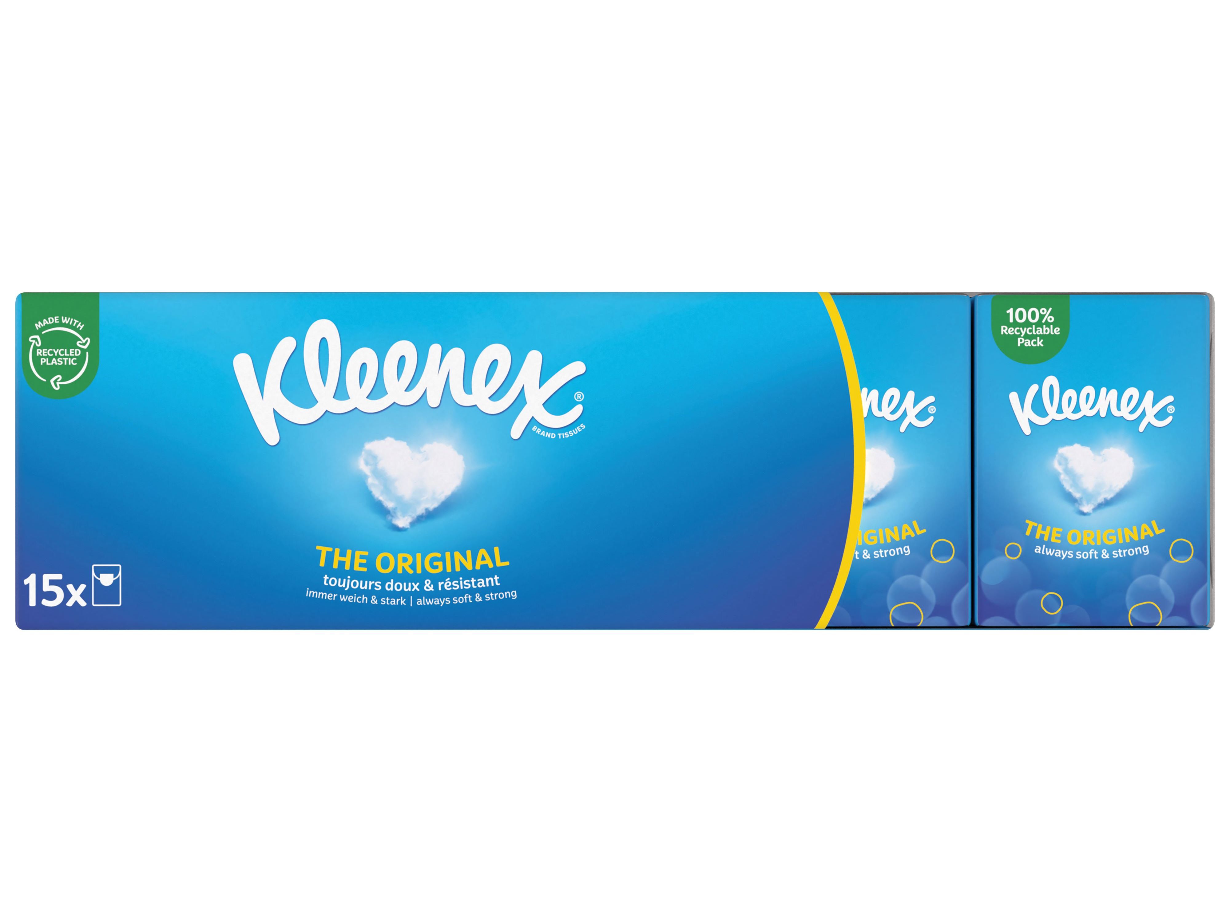 LEN&Ccedil;OS BOLSO KLEENEX MINI ORIGINAL 15UN