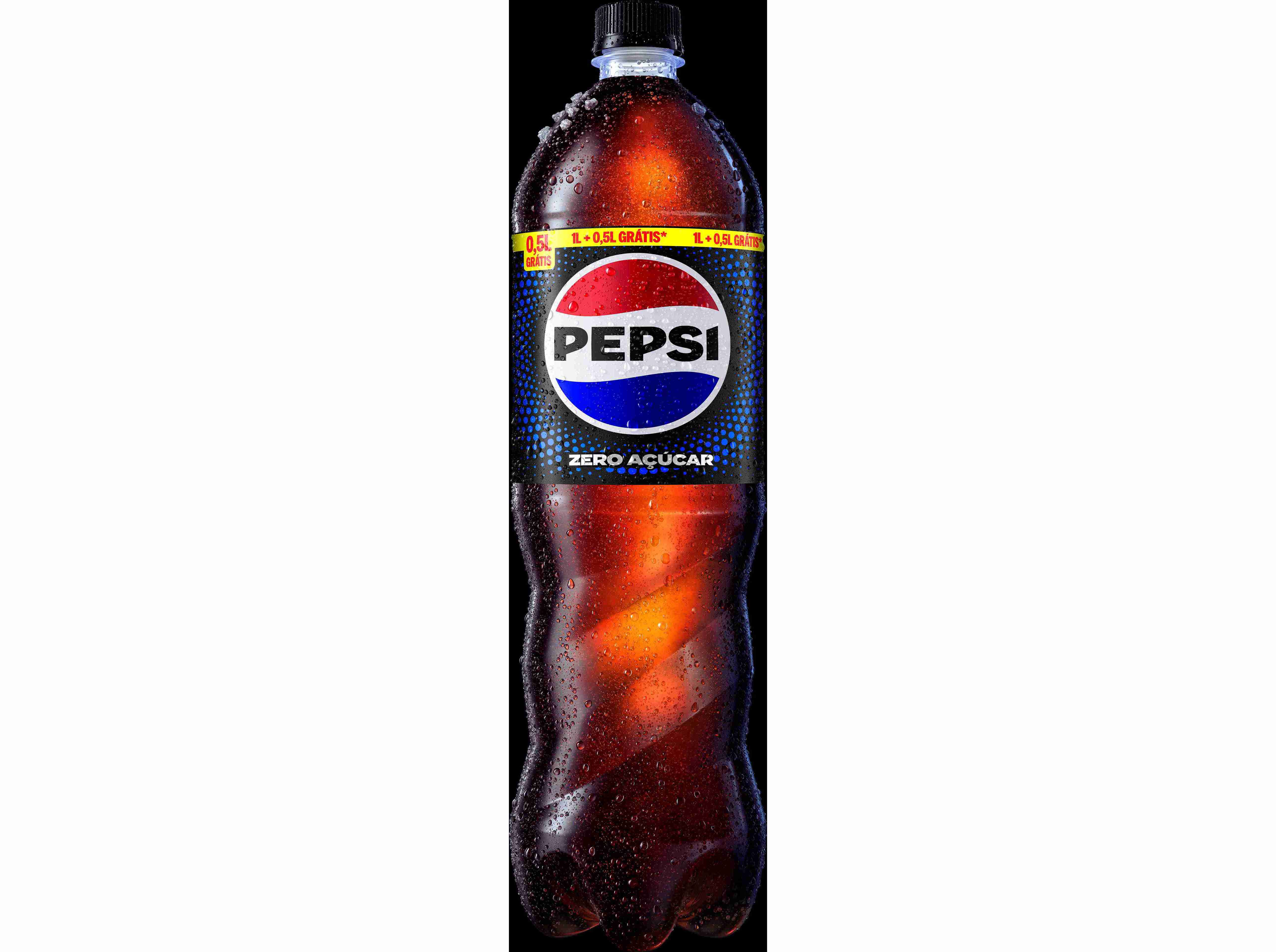 REFRIGERANTES COM G&Aacute;S PEPSI ZERO 1+05L OFERTA image number 1