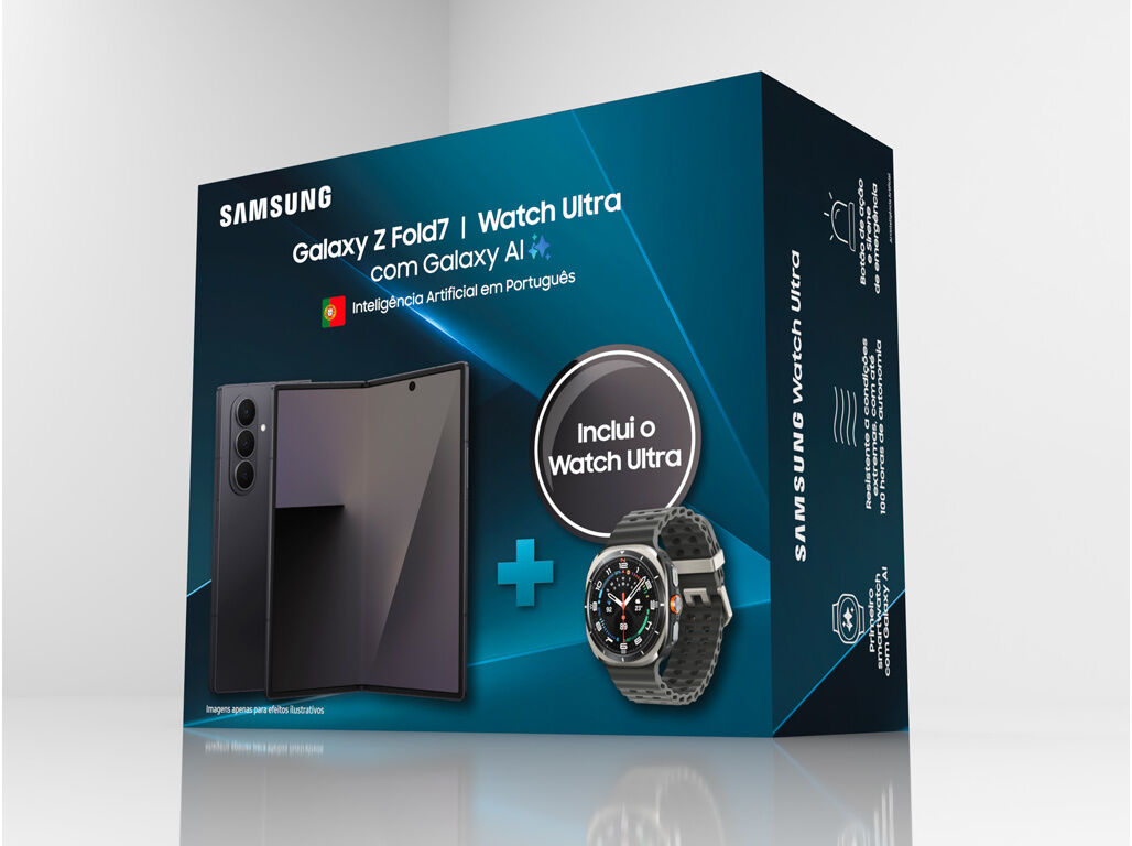PACK SAMSUNG GALAXY Z FOLD7 512GB PRETO + SMARTWATCH SAMSUNG GALAXY WATCH ULTRA 2025 LTE