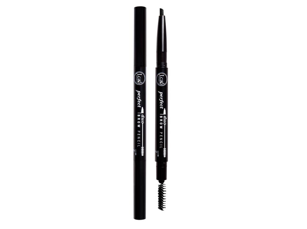 DELINEADOR OLHOS JCAT PERFECT BROW JET BLACK image number 0