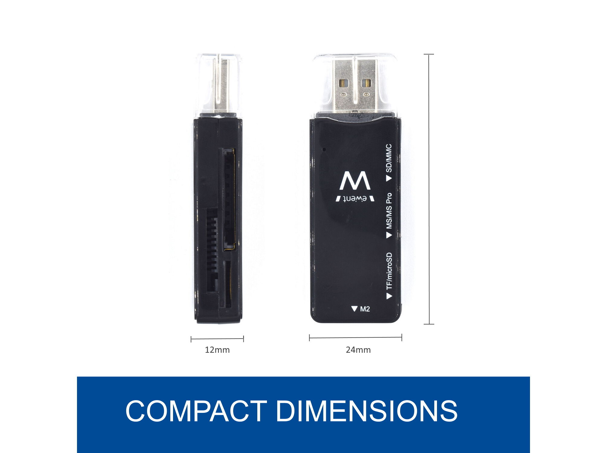 LEITOR DE CART&Otilde;ES EWENT EW1049 USB 2.0 image number 4